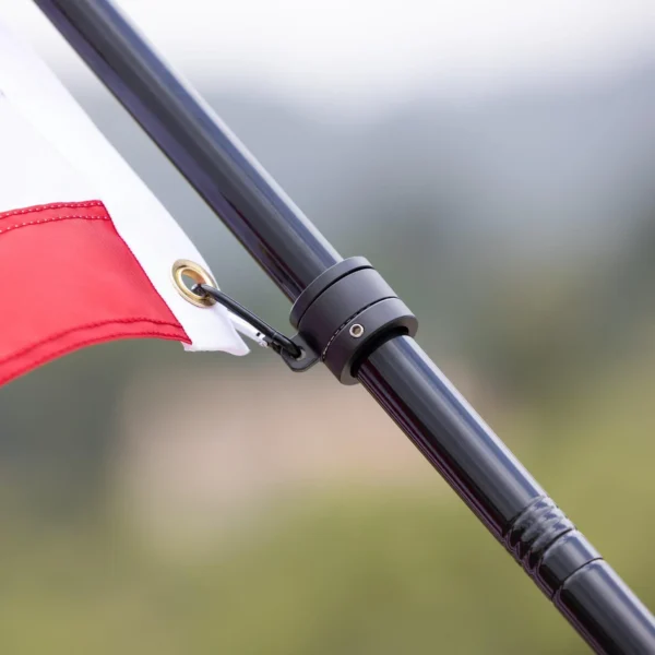 Black Lower Flag Pole Section