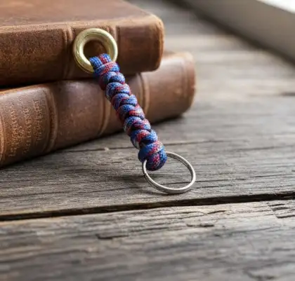 Paracord keychain