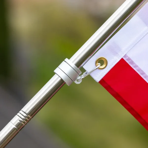 Silver Lower Flag Pole Section